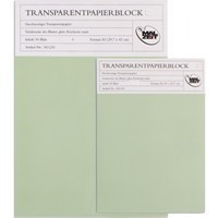 Transparentpapier Block 100 g/m² 50 Blatt