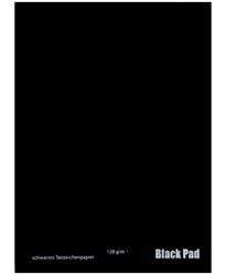 Skizzenblock "Black Pad" 120 g/m², schwarz DIN A3