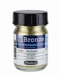 Schmincke Öl Bronze Reichgold 50 ml